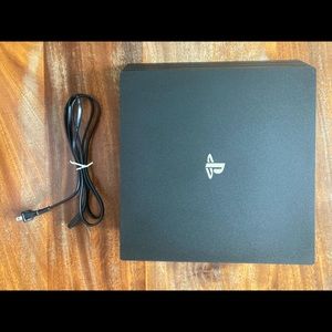 PS4 Pro 1 TB with AC power cord